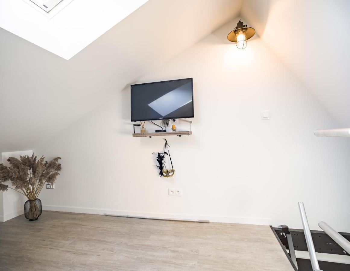 Loft Avec Jardin Et Parking Prive Daire Troyes Dış mekan fotoğraf