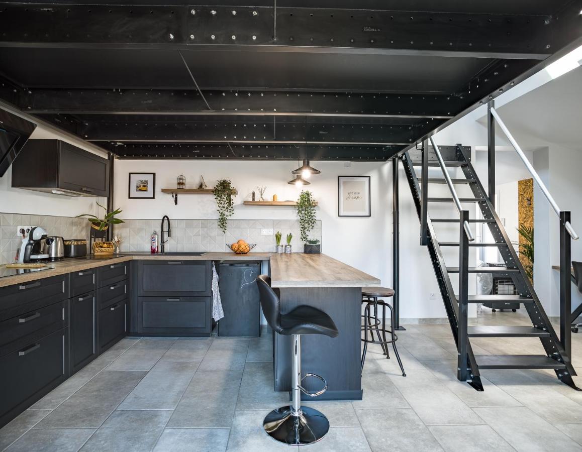 Loft Avec Jardin Et Parking Prive Daire Troyes Dış mekan fotoğraf